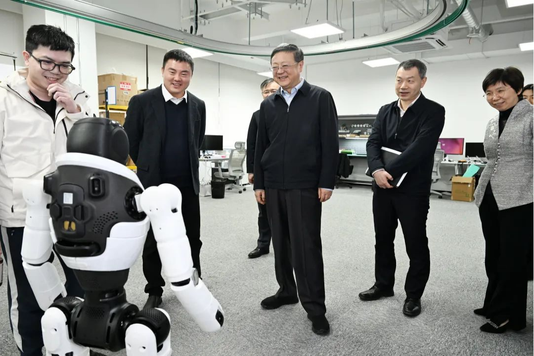 上海市委书记陈吉宁专题调研鼎天国际机器人